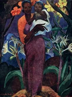 Woman with Child
