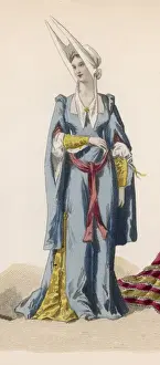 Noble Woman Prints: WOMAN CIRCA 1490 - 2