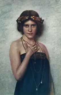 Woman in classical costume - Nonnebruch