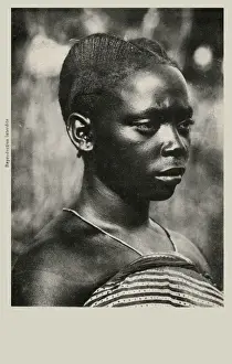 Shoulders Prints: Woman from the Congo, Central Africa