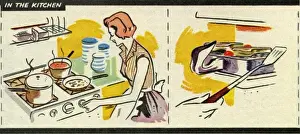 Editorial Prints: Woman at her cooker