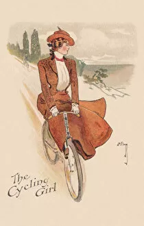Images Dated 29th May 2020: Woman Cycling