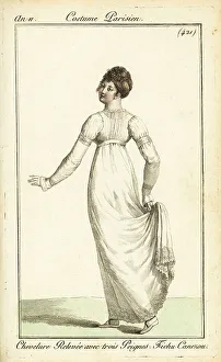 Woman dancing at a ball, Paris, 1802