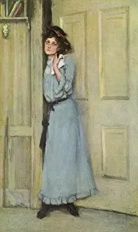 Lonely Prints: Woman in doorway, 1904