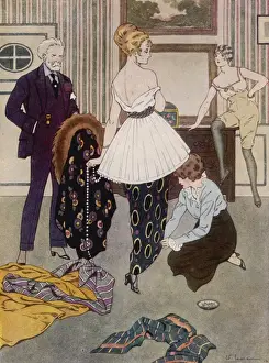 Dress Maker Prints: Woman Dressed 1913