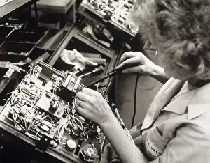 Woman in Factory / 1971