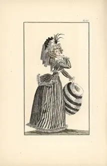 Woman in the fashion of 1788