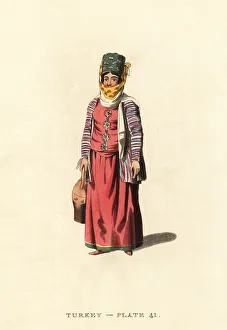 Regency Era Prints: Woman of the Island of Simia, Ottoman Empire