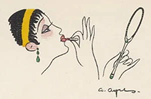Woman/Lipstick 1914