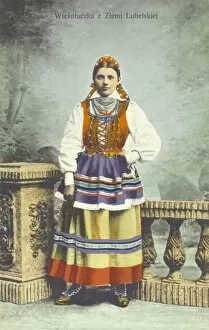 Peasants Collection: Woman from Lublin, Poland