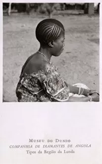 Angolan Gallery: Woman from the Lunda Region, Angola