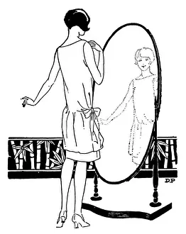 Woman / Oval Mirror 1927