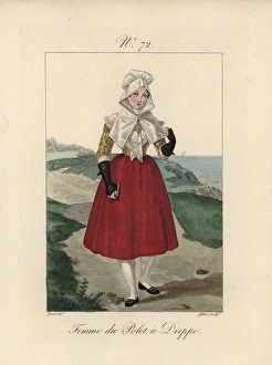 Alsation Gallery: Woman of Polet, Dieppe This woman is in her