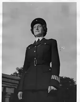 Woman police officer in Bather uniform, London