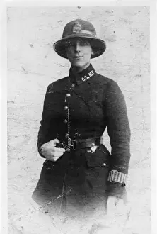 Belt Prints: Woman police officer Beatrice Wills, London