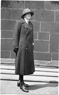 Woman police officer, Inspector Lily Dawes, London