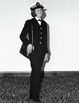 Carpet Collection: Woman police officer in new Surrey uniform