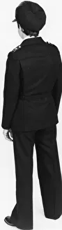 Woman police officer in updated uniform, London