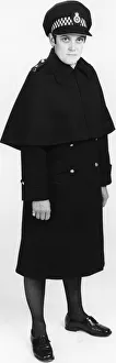 Woman police officer in updated uniform, London