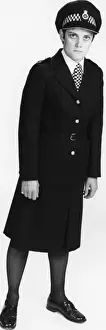Woman police officer in updated uniform, London