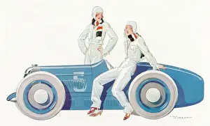 D River Prints: Woman Racing Drivers