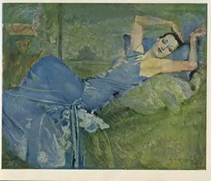 Repose Prints: Woman in repose