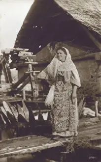 Paddles Prints: Woman from Romania
