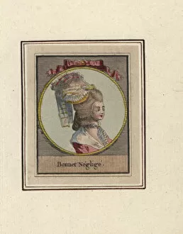 Woman in a rumpled bonnet, 1783