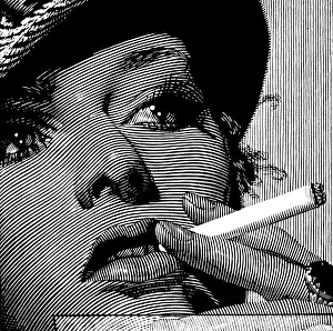 Woman smoking