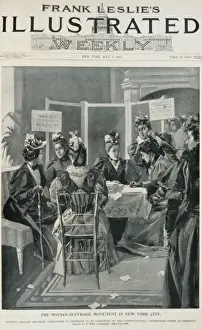 Constitutional Prints: The woman-suffrage movement in New York City society leaders