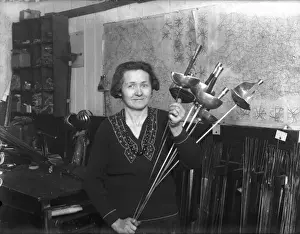 Woman Sword Maker