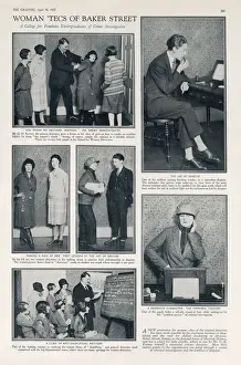 Woman tecs of Baker Street: a college for feminine undergraduates of crime investigation