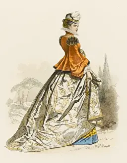 1586 Prints: Woman of Vicentia