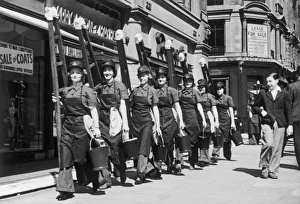 Admired Collection: Woman Window Cleaners