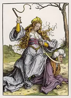 Applies Prints: Woman Yokes Man 16C