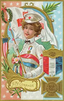 Images Dated 30th January 2012: Womans Relief Corps