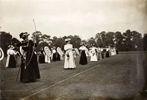 Versus Prints: Women Archers - Kent vs. Surrey at Beddington, Surrey