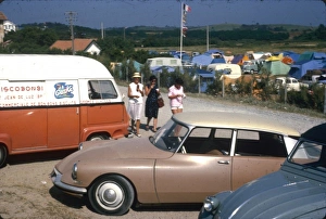Images Dated 9th August 2012: Three women at Argentat, Limousin, France