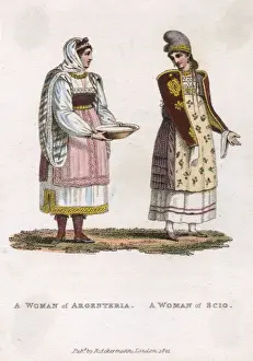 Scio Prints: Women from Argenteria and Scio