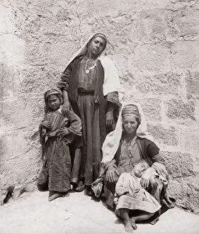 Bethlehem Gallery: Women from Bethlehem in the Holy Land, c.1890