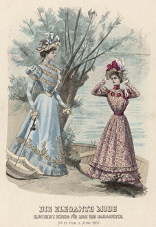 Two Women Boating