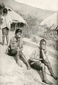 Women of the Bre tribe, Burma, South East Asia