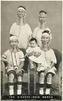 Necked Prints: Women of the Burmese Kayan Lahwi tribe