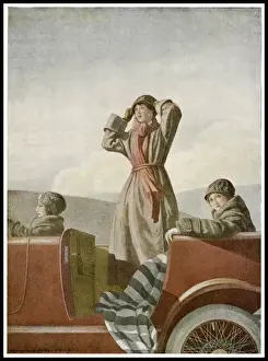 Three Women in a Car