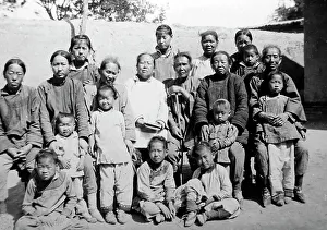 Organisation Prints: Women and children at a Christian Mission, China