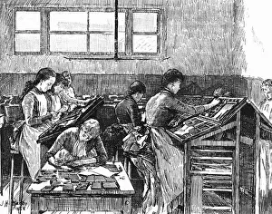 Employed Prints: Women Compositors