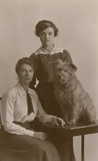 Mongrel Prints: Women with dog