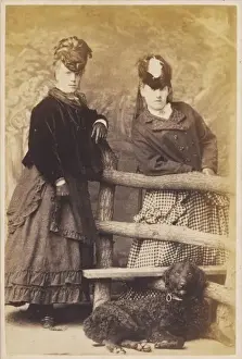 Women with Dog C1870