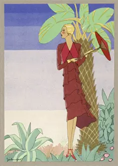 Women in Exotic Setting