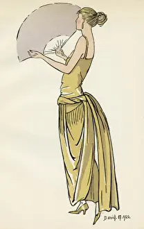 Women with a fan 1922